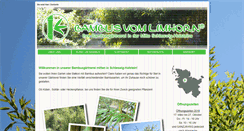 Desktop Screenshot of limhorn.de